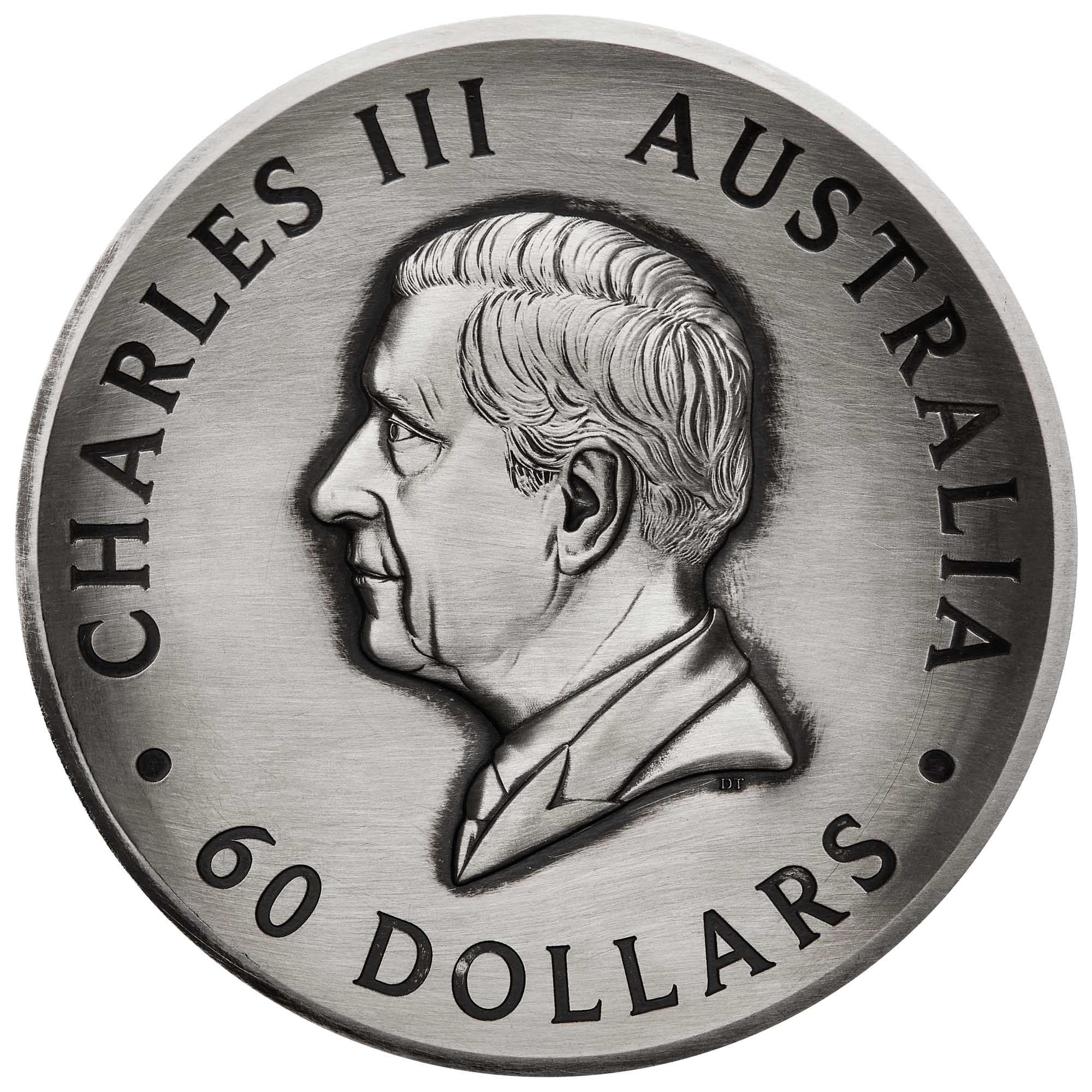 Bee 2024 2 Kilo Silver Antiqued Coin