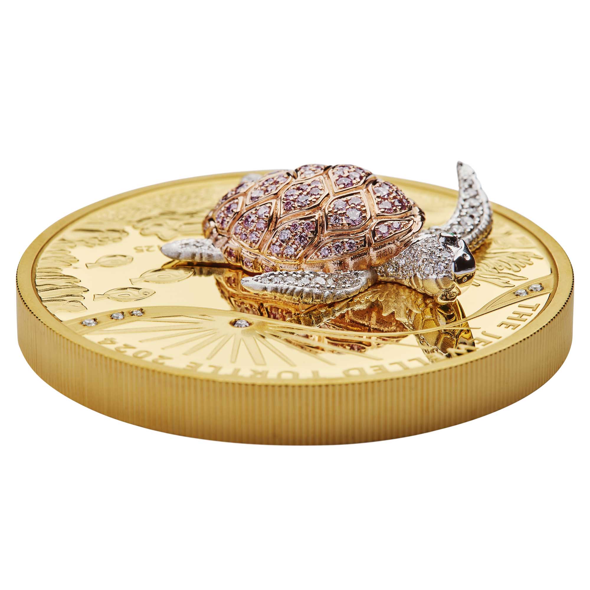 Translucent Coin Turtle Jewelled Turtle 2024 Gold Coin | Perth Mint