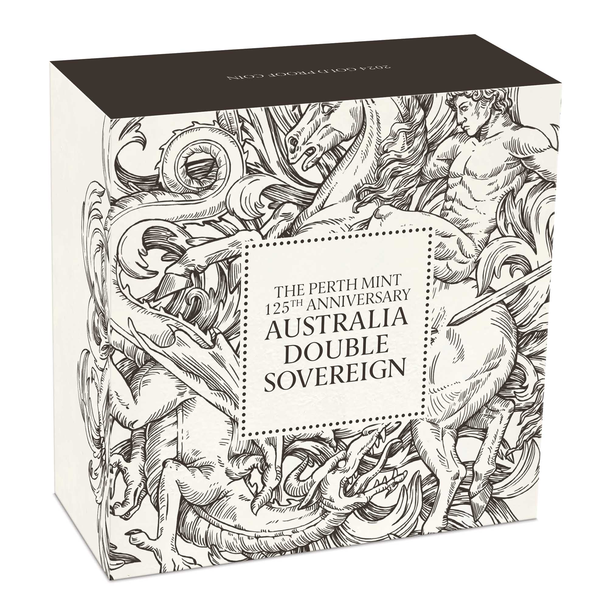05 The Perth Mint 125th Anniversary Australia Double Sovereign 2024 Gold