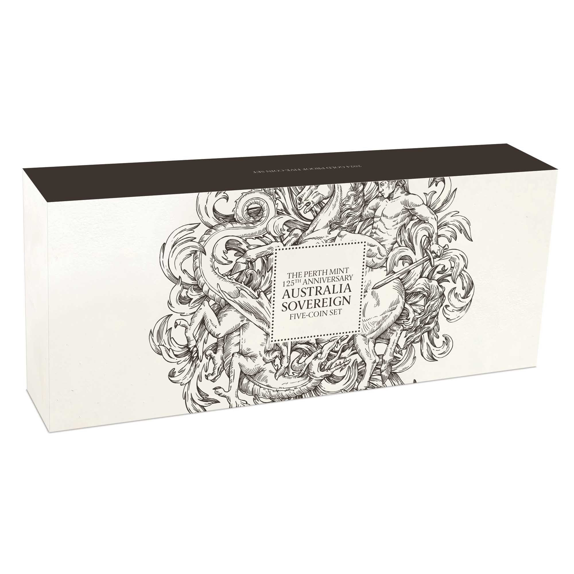 06 The Perth Mint 125th Anniversary Australia Sovereign 2024 Gold Pr