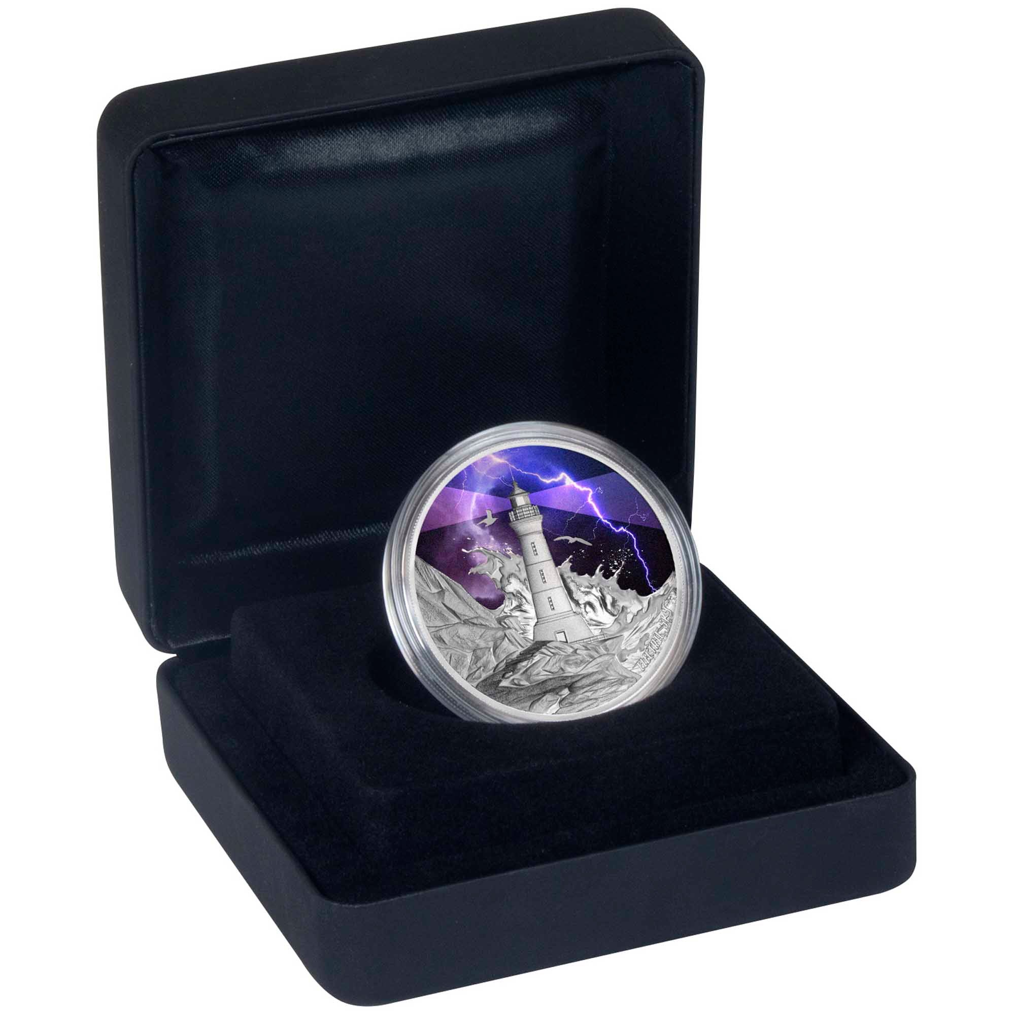 04 TV 2024 $1 ELECTRIC SKY 1oz SILPF Box Left