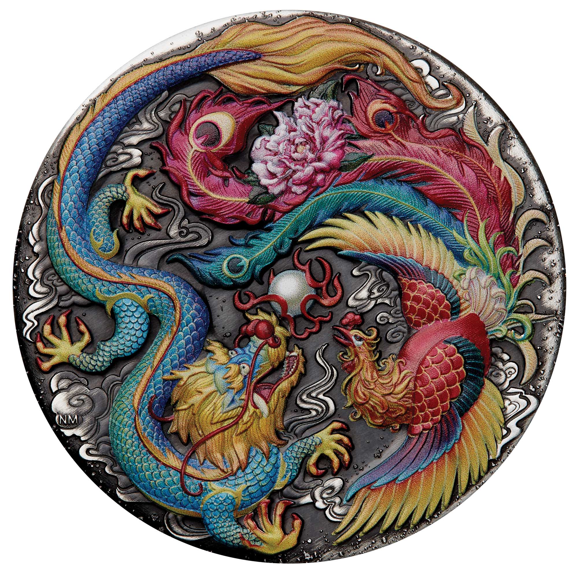 Ardennes アルデンヌ　フォレスティエール　52 Dragon, Phoenix 2024 5oz Silver Coin