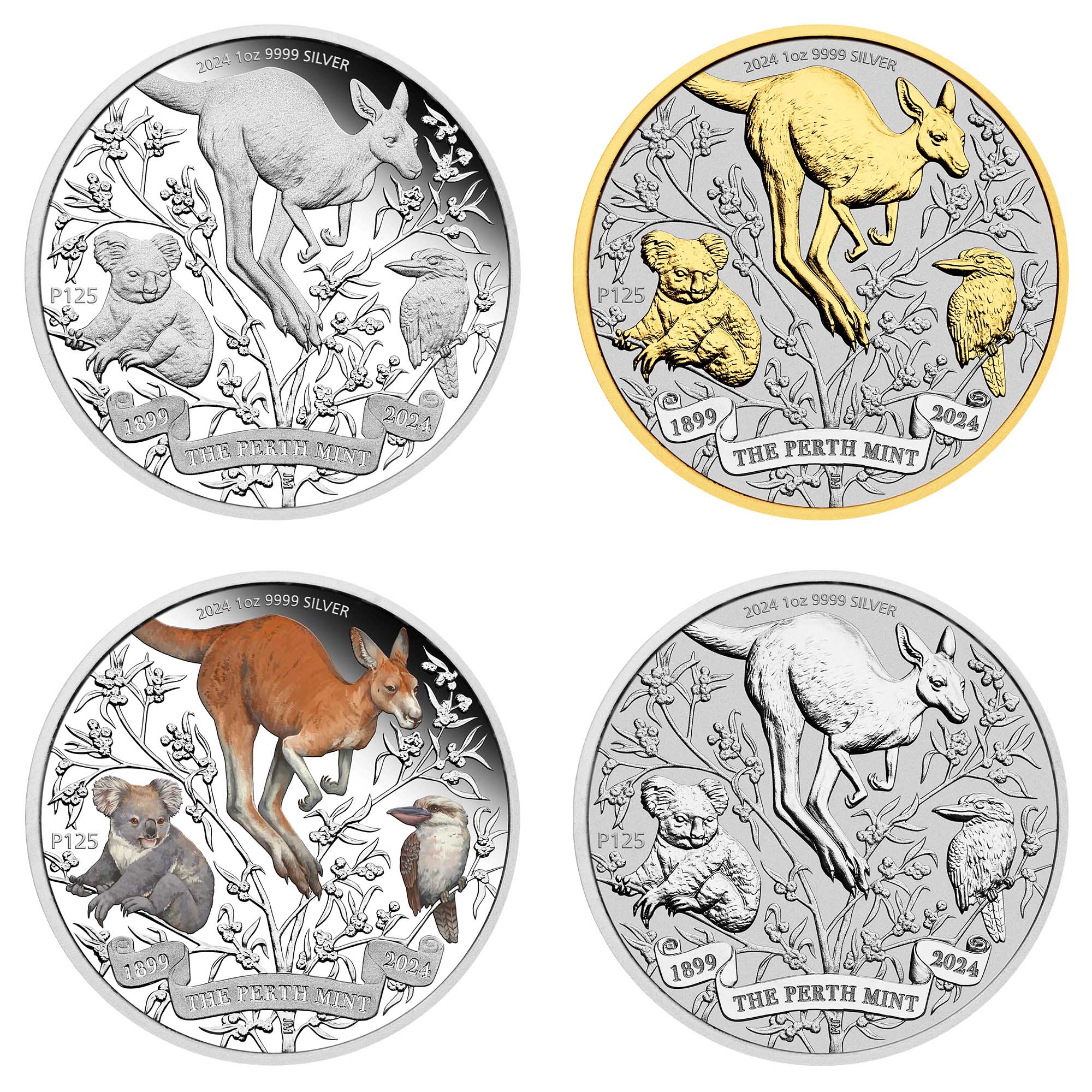 03 the perth mint 125th anniversary 2024 1oz silver typeset