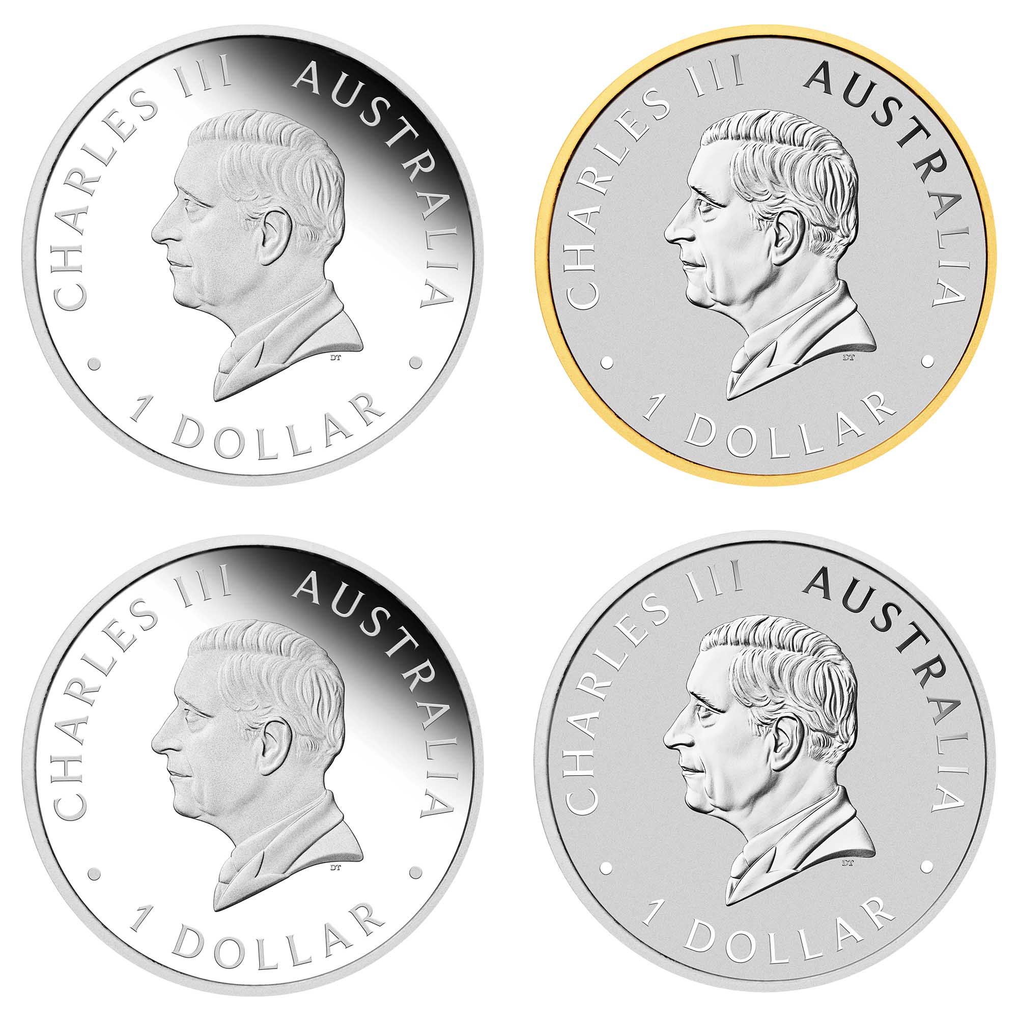 04 the perth mint 125th anniversary 2024 1oz silver typeset obverses