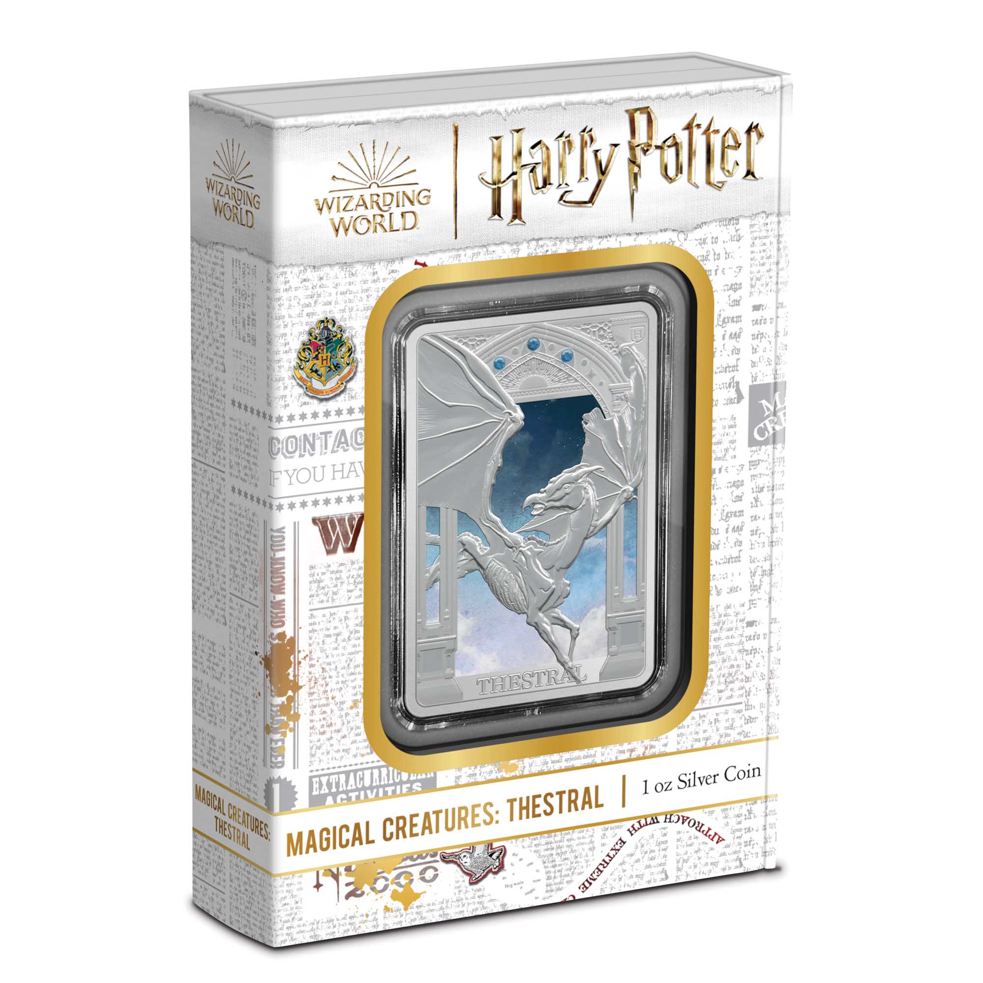 05 2024 HP Magical Creatures THESTRAL 1oz Ag Poster Outer