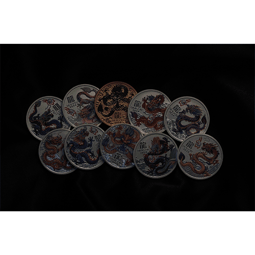 70 Aus Lunar Series YOT Dragon 10 Coin Set Mood Vid
