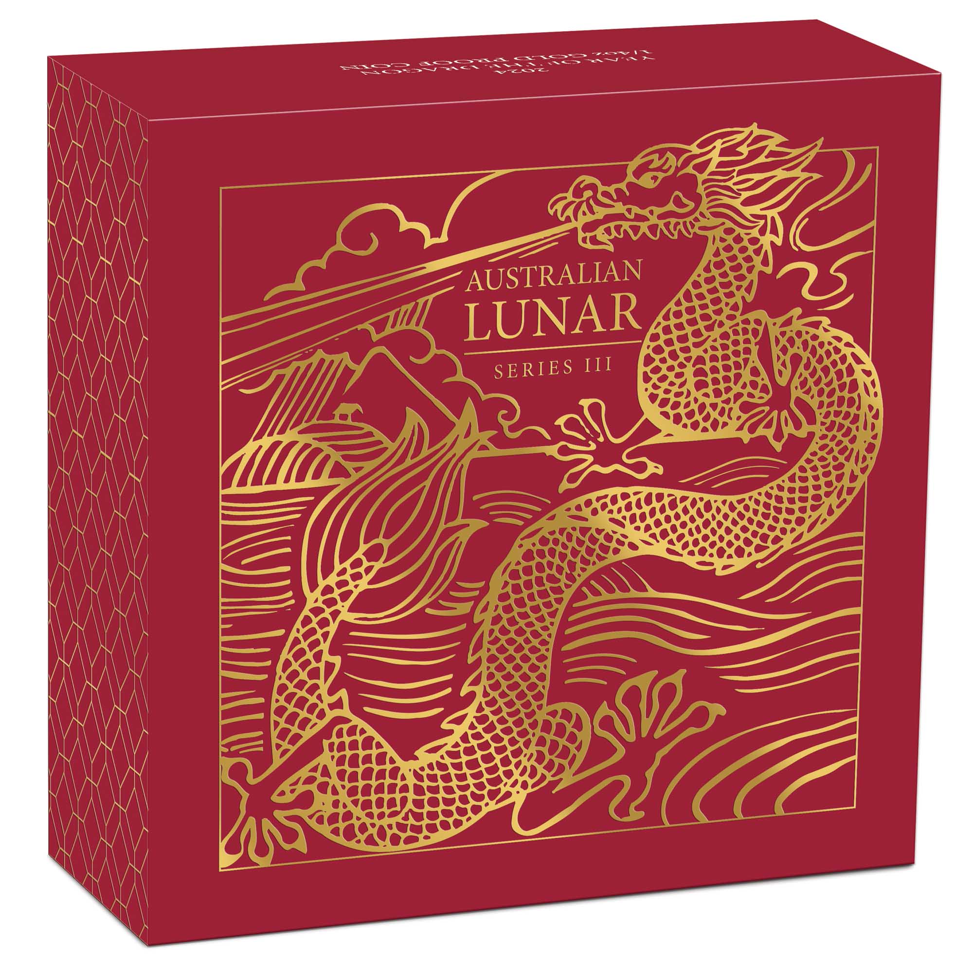 2024 Year of the Dragon 1/4oz Gold Proof Coin