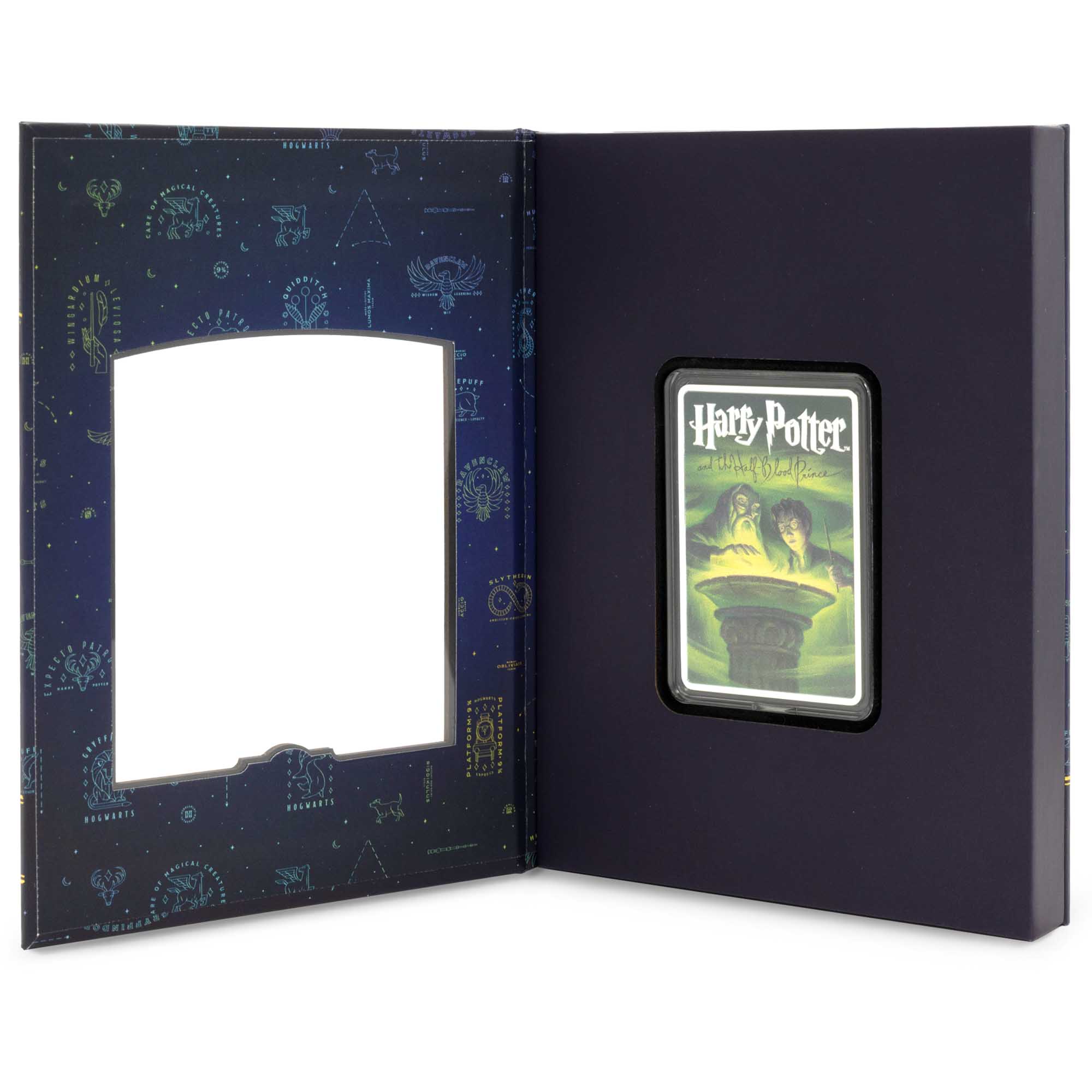 4 25Z04EAA HP Half Blood Prince 2025 2oz Silver Proof Coloured Coin InCaseOpen