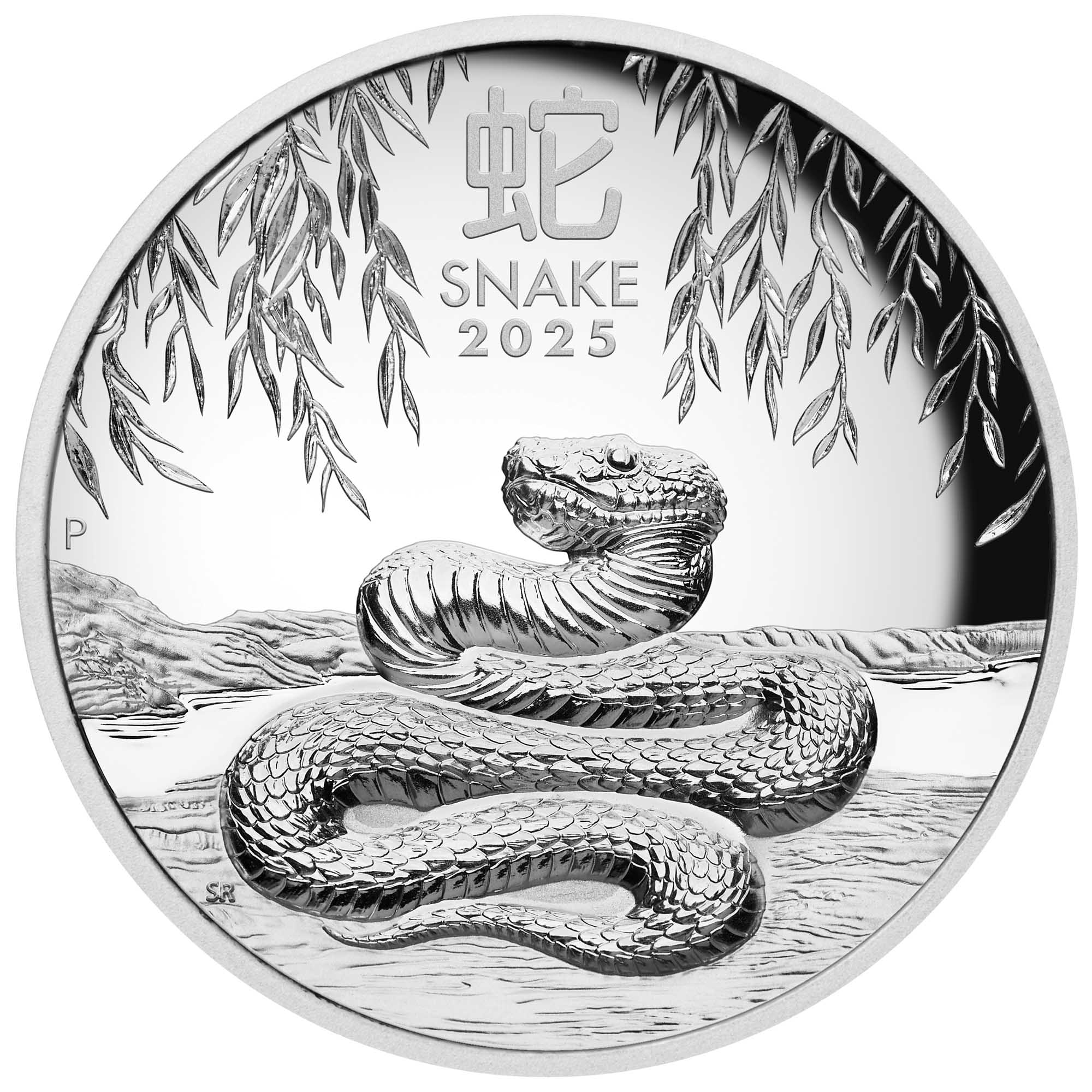 2025 Year of the Snake 1oz Silver Proof High Relief Coin