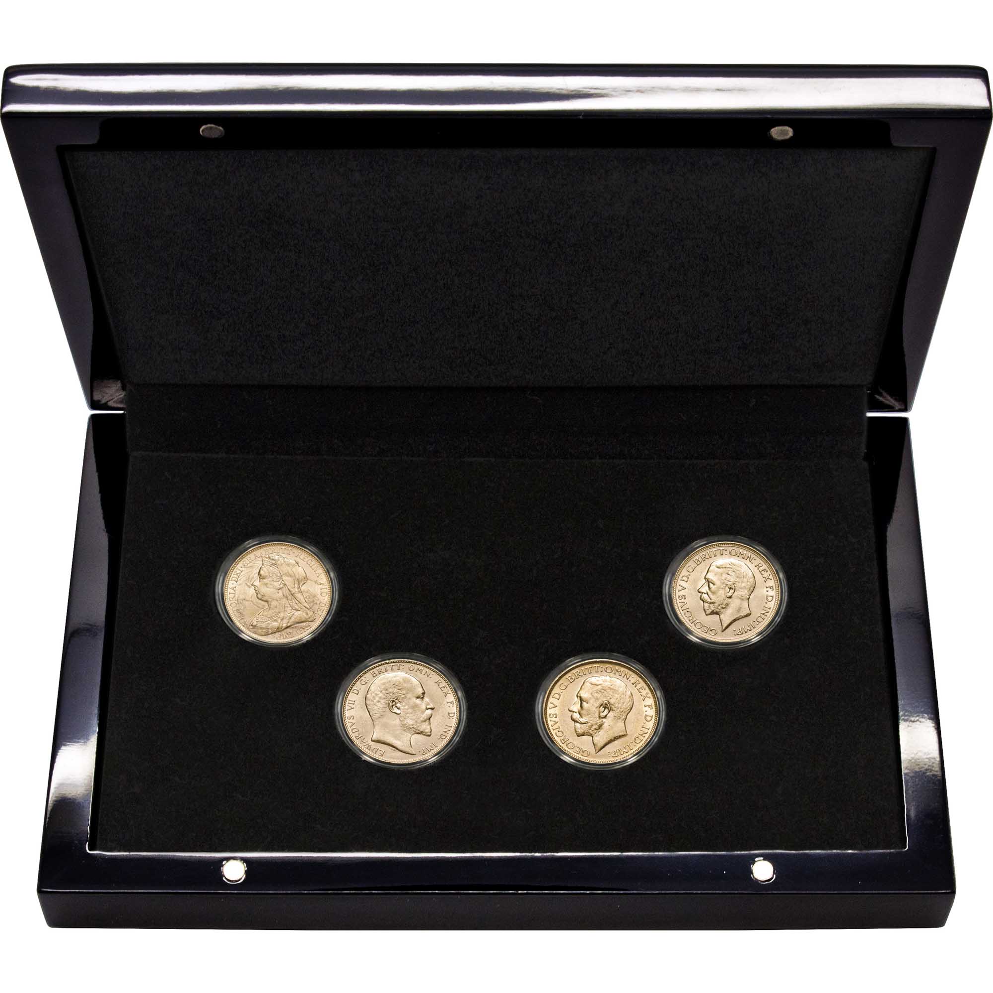 01 09N79AAA 1899 1931 SOVEREIGN TYPE COLLECTION IN CASE