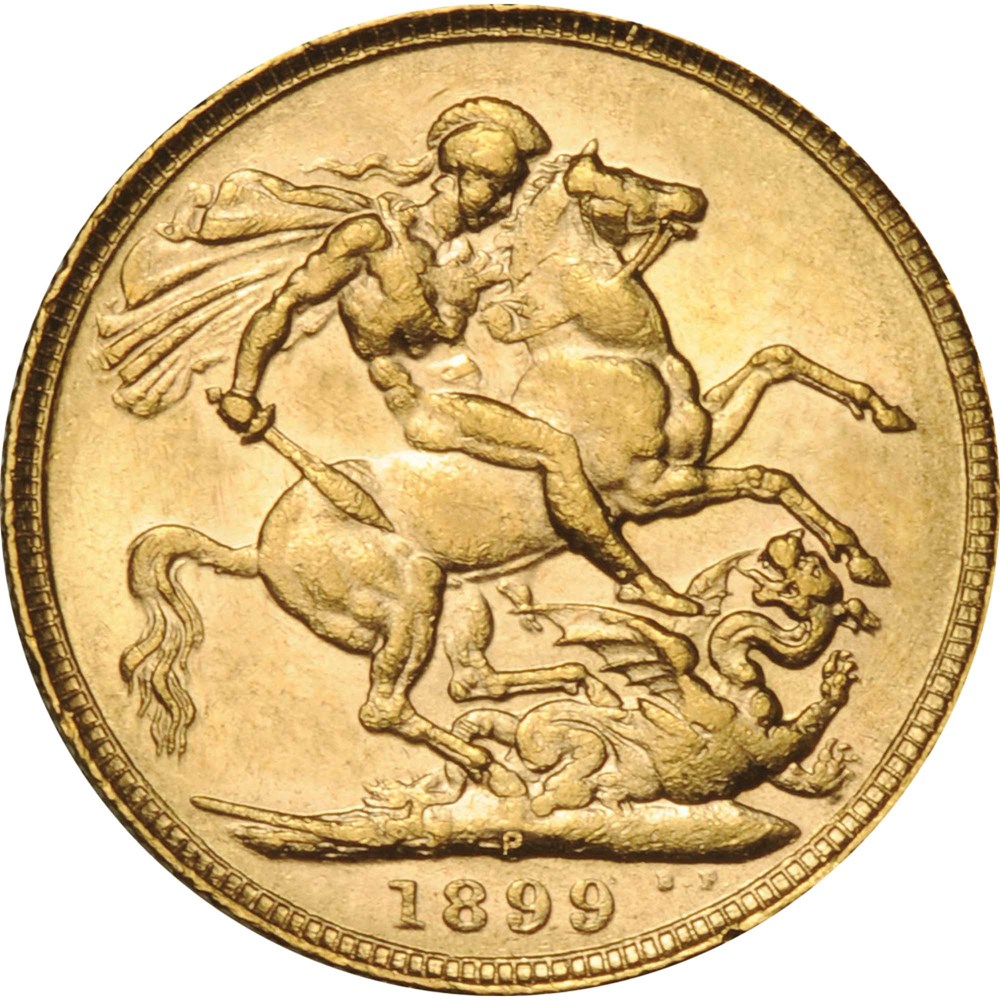 02 australian gold sovereigns of the perth mint 1899 1931 Reverse