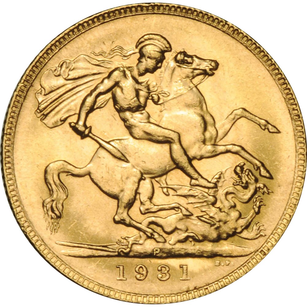 06 the complete 1899 1931 perth mint sovereign collection 2012 gold StraightOn