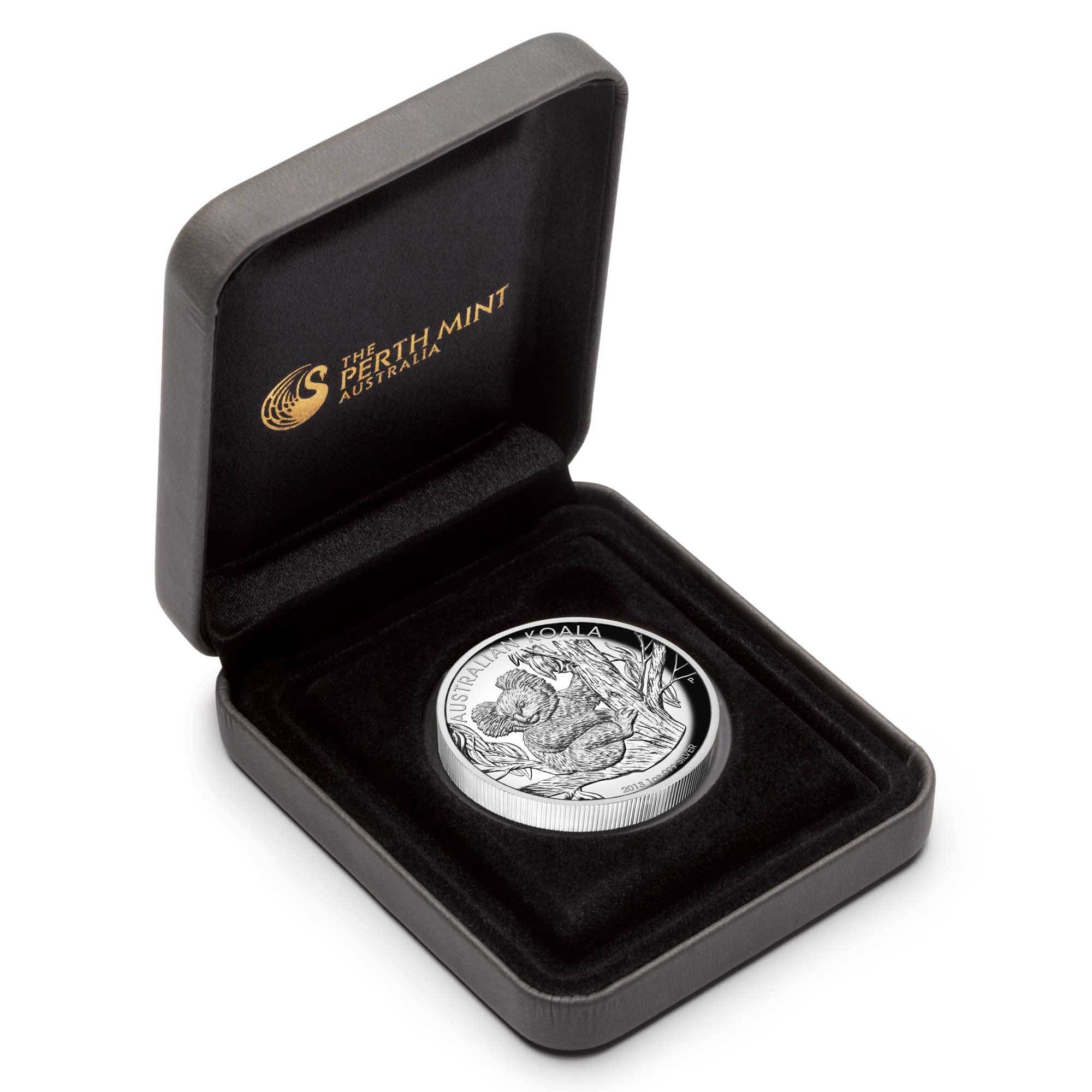 04 2013 AustralianKoala 1oz Silver HighRelief Proof InCase HighRes