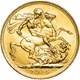 01 1915 king george v perth mint gold sovereign 2015 gold StraightOn