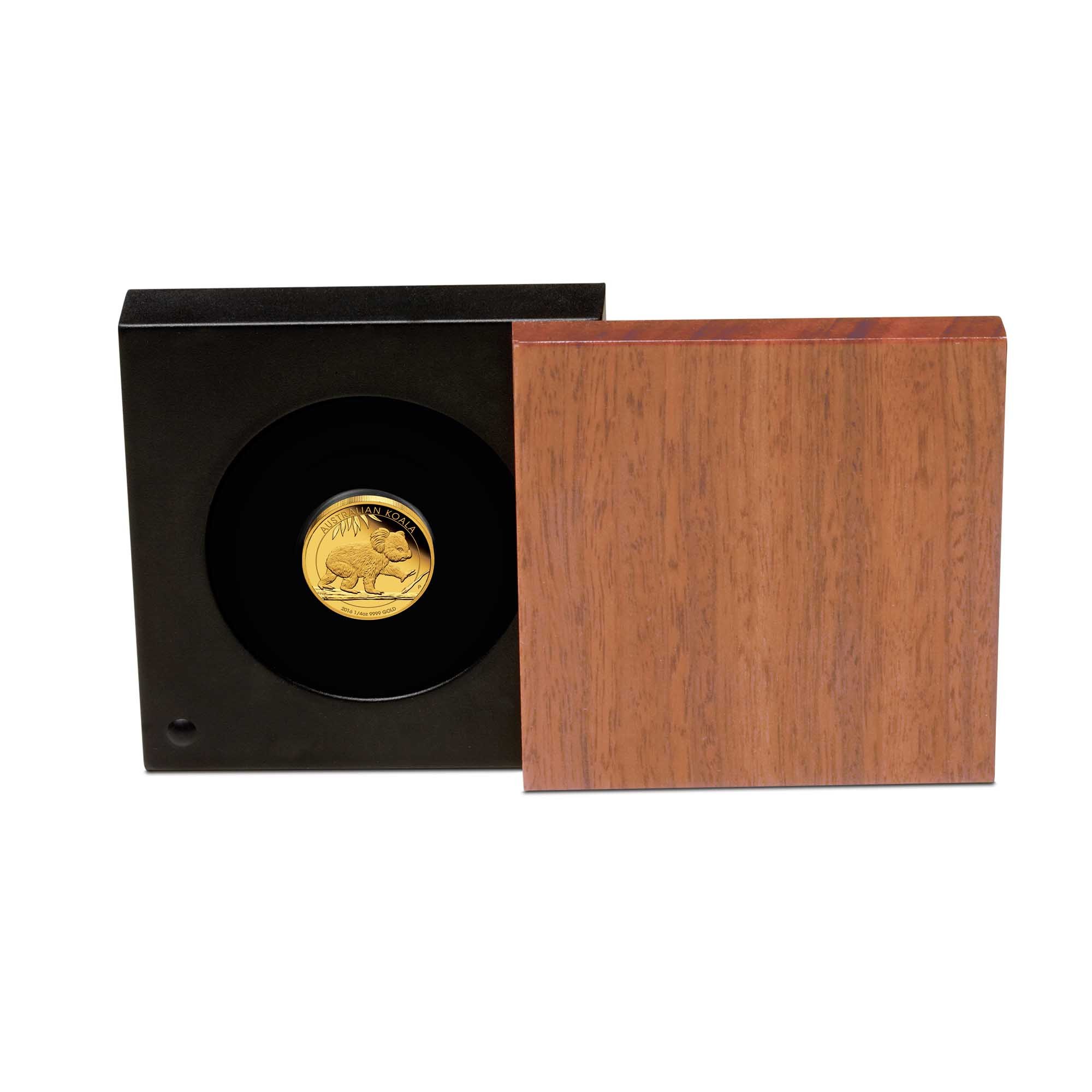 04 australian koala 2016 1 4oz gold proof InCase