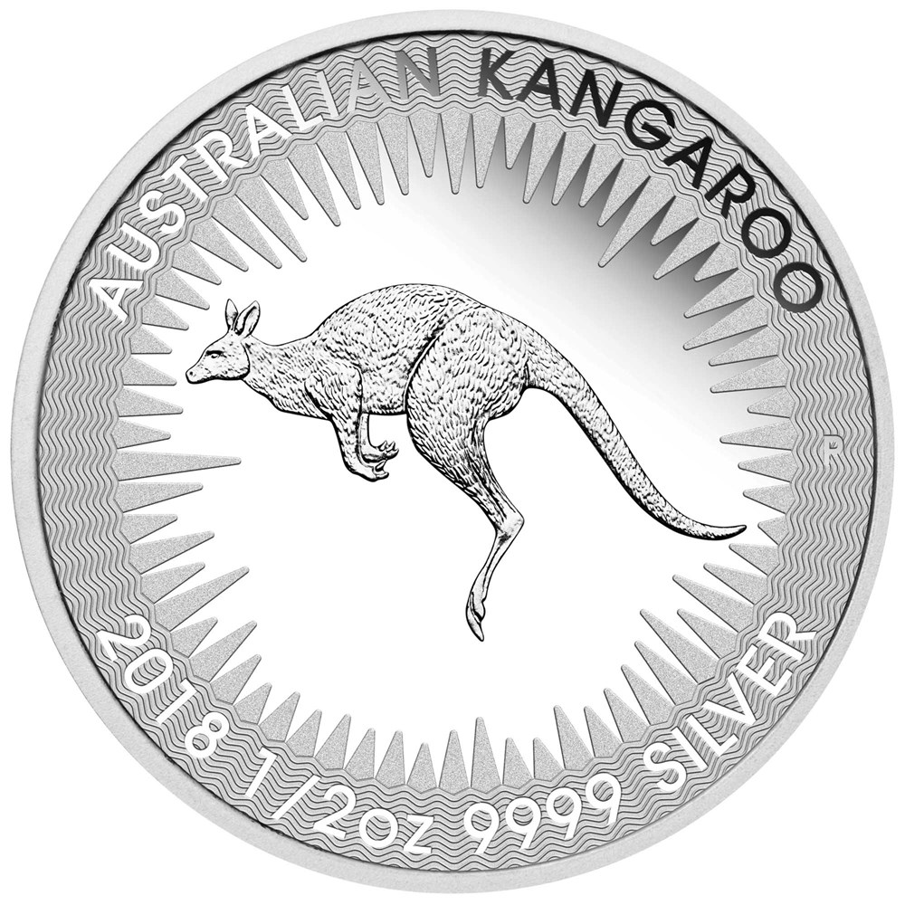 02 brisbane money expo anda special kangaroo 2018 1 2oz silver proof StraightOn
