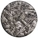 02 warfare hussars 2018 2oz silver antiqued high relief StraightOn
