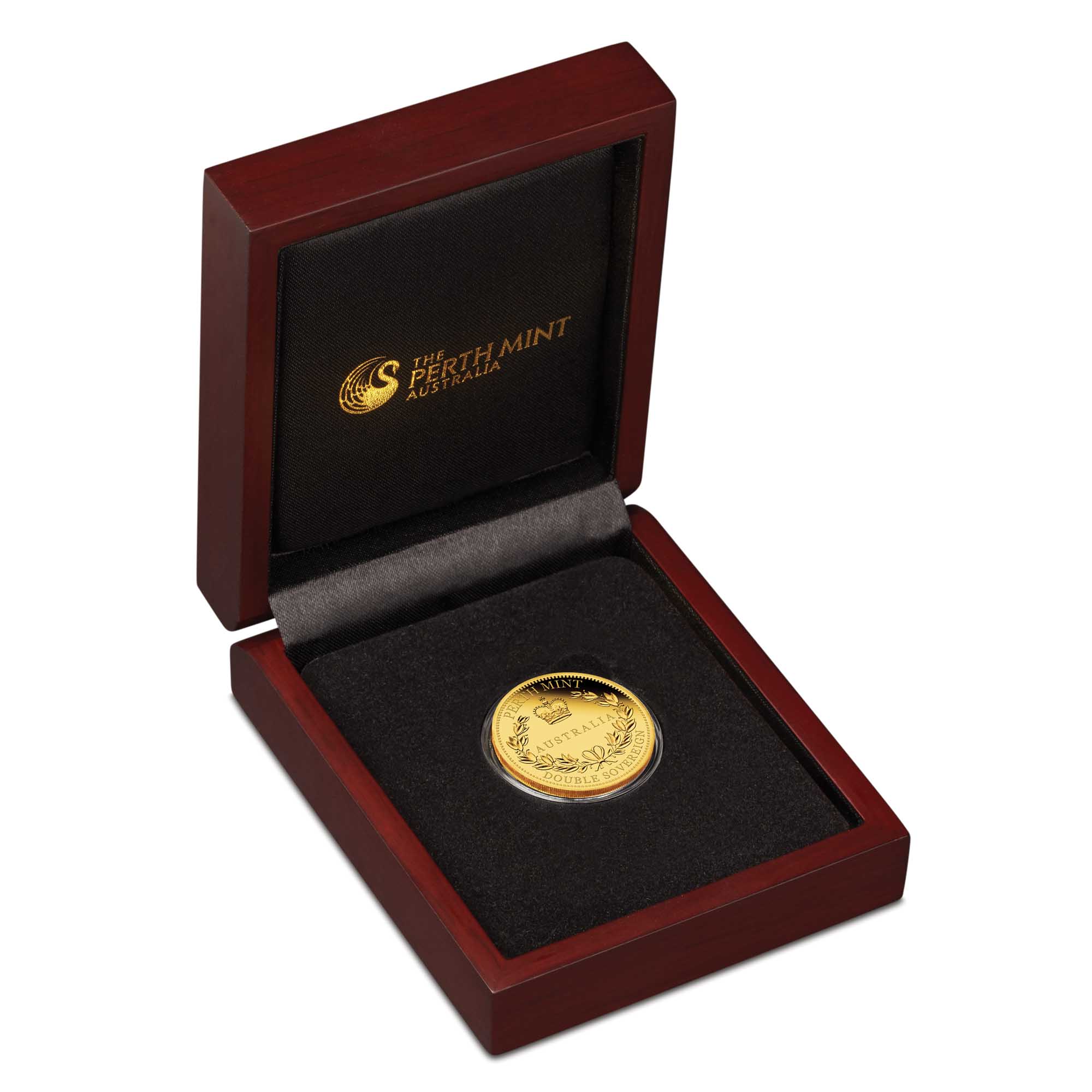 04 australia double sovereign 2018 gold proof InCase