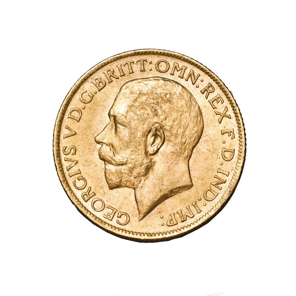 06 1917 gold sovereign mintmark trio 2018 gold Obverse
