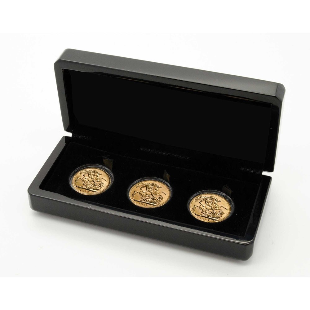 07 1917 gold sovereign mintmark trio 2018 gold InCase