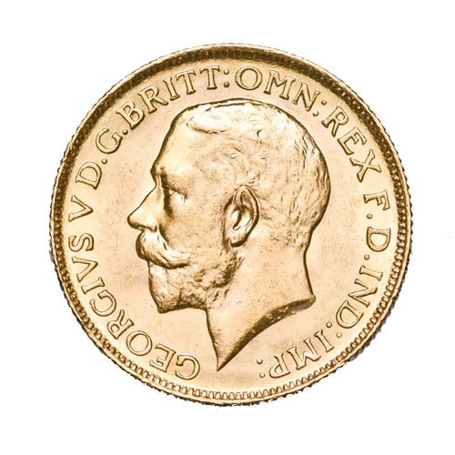 02 1919 king george v perth mint gold sovereign 2018 gold Obverse