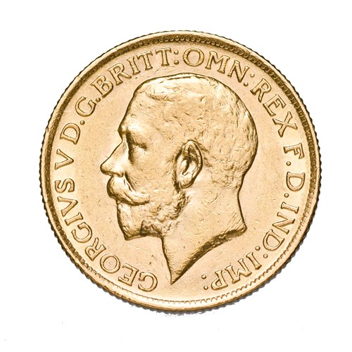 04 1919 gold sovereign mintmark trio 2018 gold Obverse