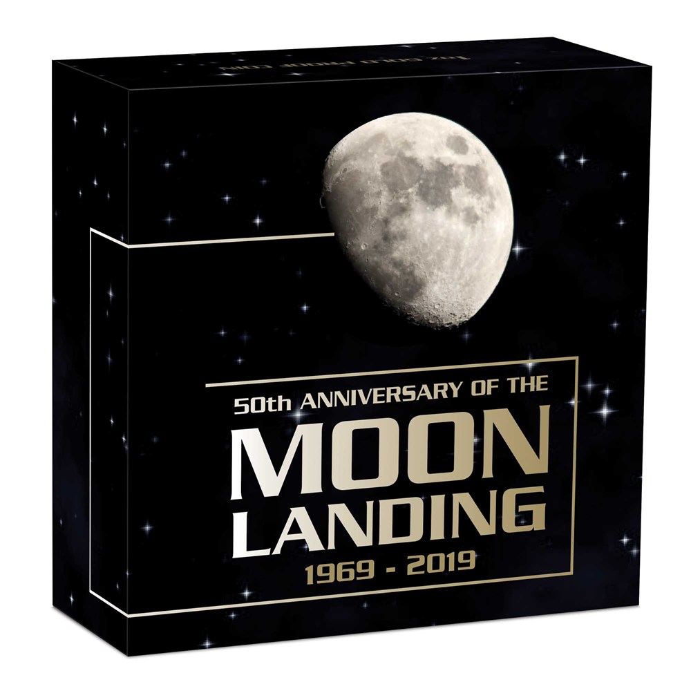 05 50th anniversary of the moon landing 2019 1oz gold proof InShipper