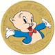 02 porky pig 2018 stamp and coin cover 2019 base metal StraightOn
