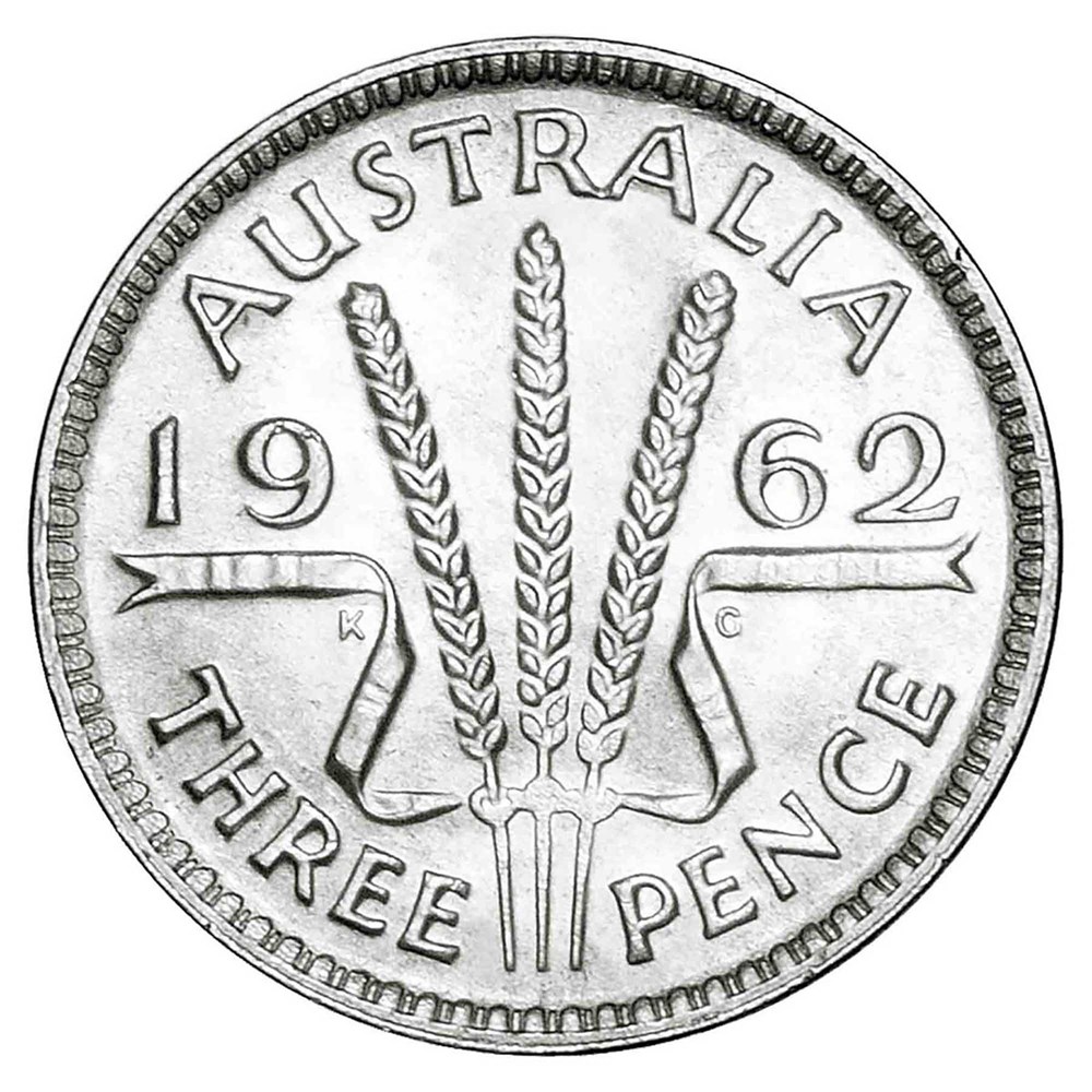 09 gillick portrait 1953 1964 australian coin set StraightOn