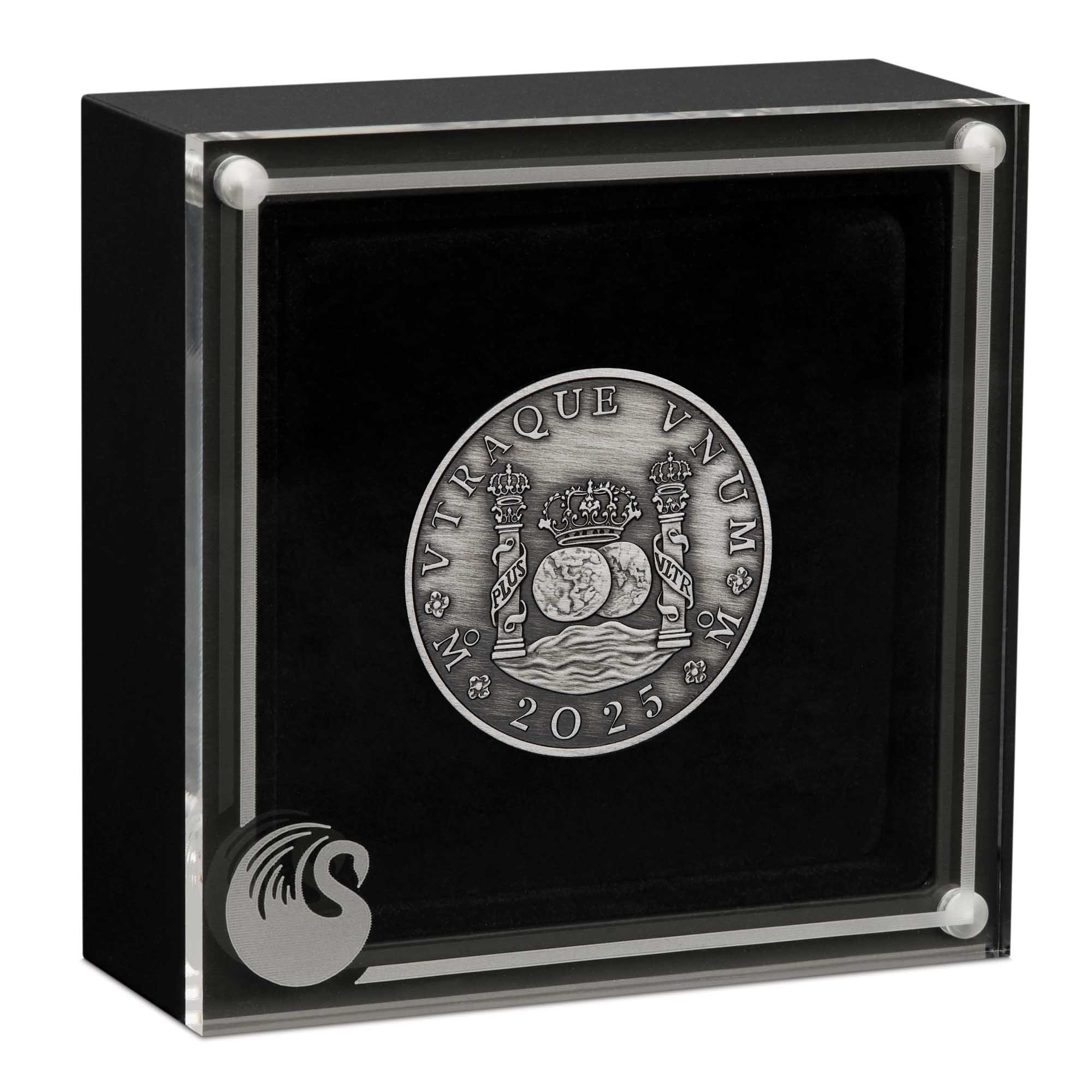 04 2025 225th Anniversary Australian Proclamation Pillar Dollar 1oz Silver Antiqued Coin in case HighRes