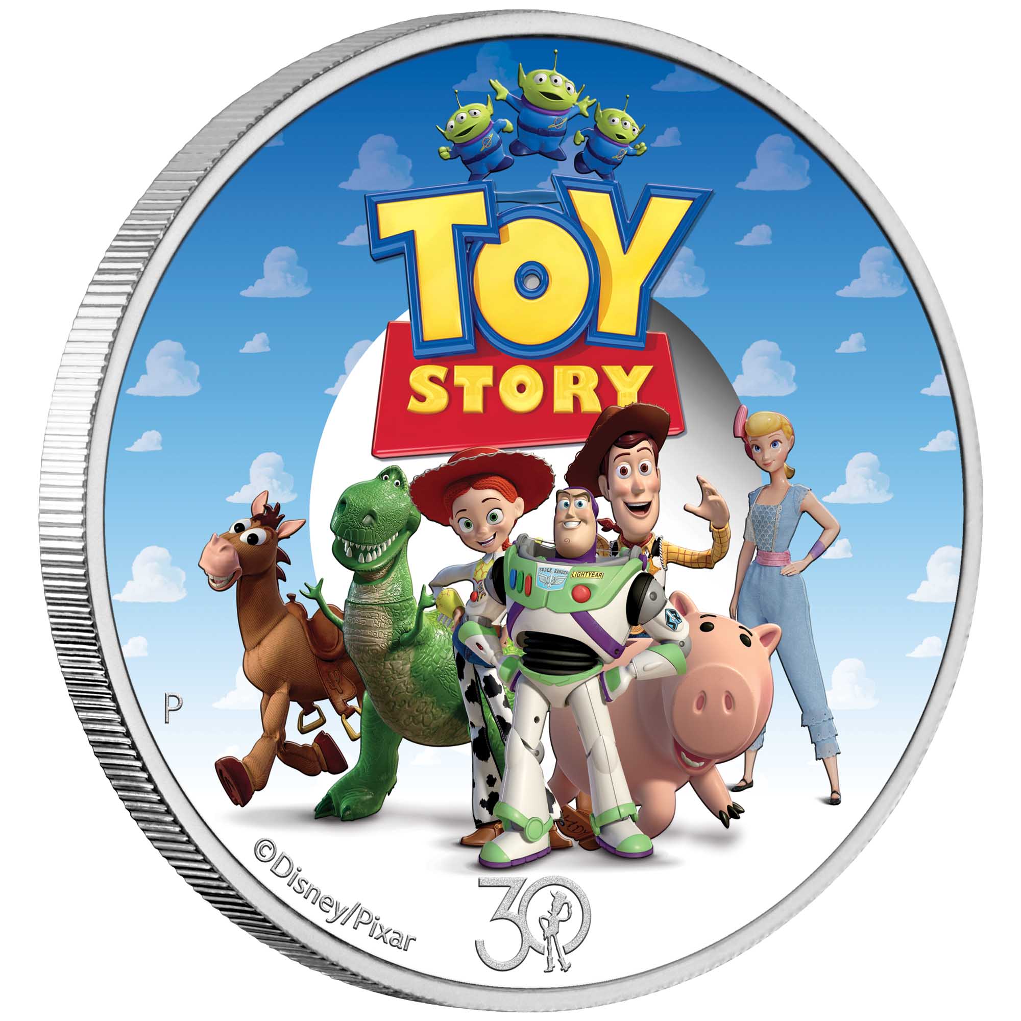 01 2025 Toy Story 1.2oz Silver Proof Coloured OnEdge HighRes