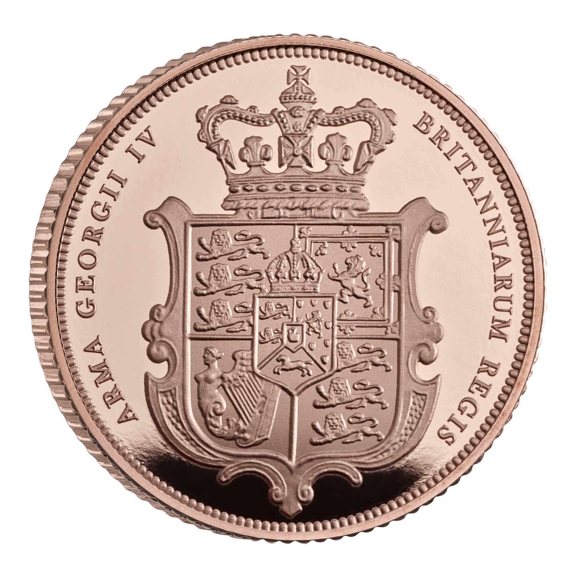 01 The Half Sovereign 2025 Gold Proof Coin Reverse Edge   SVH25 SV525 SV425 SV325