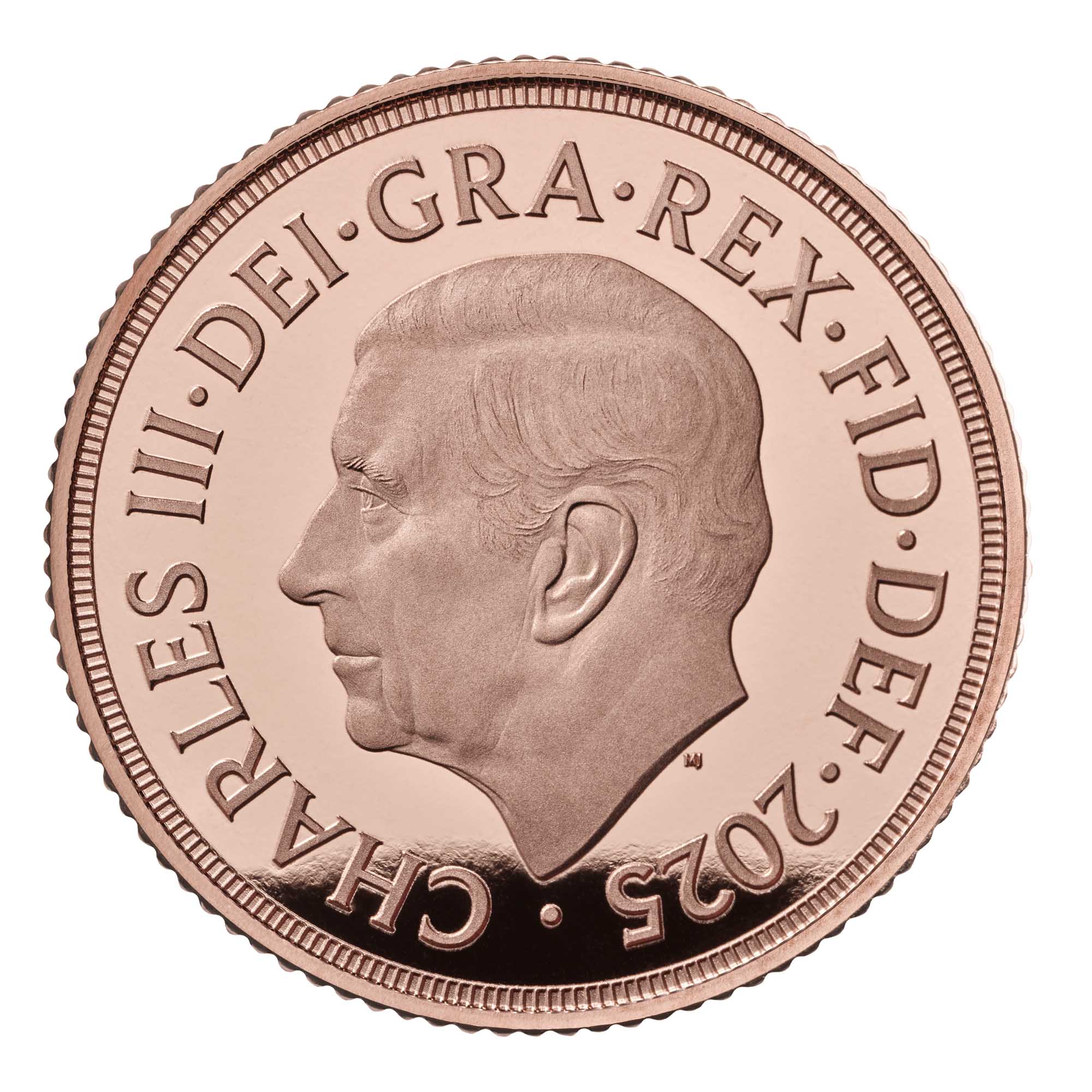 03 The Half Sovereign 2025 Gold Proof Coin Obverse   SVH25 SV525 SV425 SV325