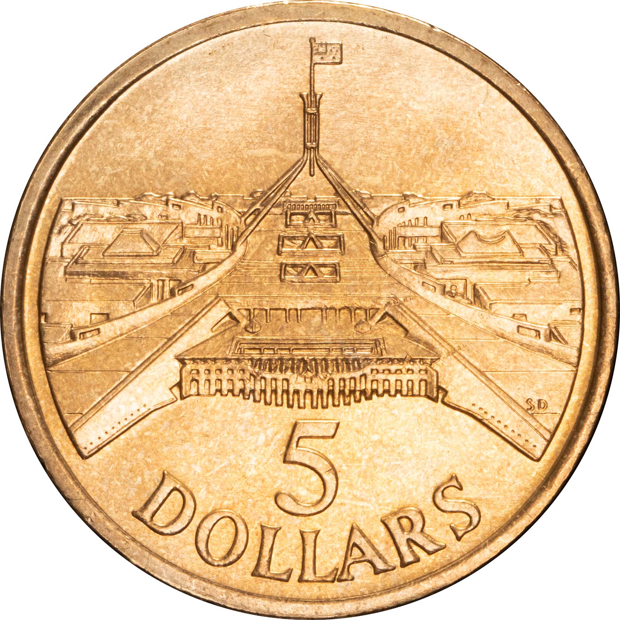 3 25Y81CAA Australia 5 Dollar Last Note and First Coin Uncirculated Pack CoinRev