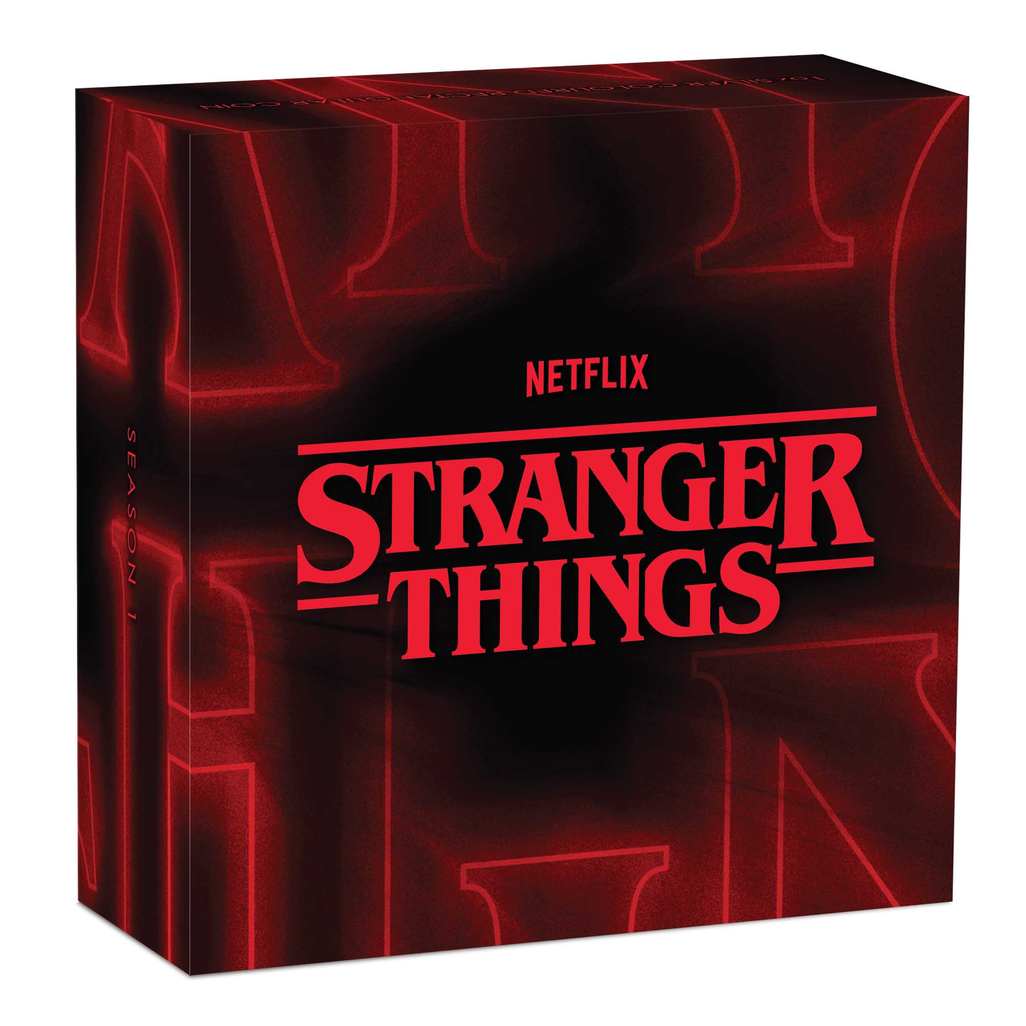 Stranger Things S1 2026 1oz silver rectangular coin