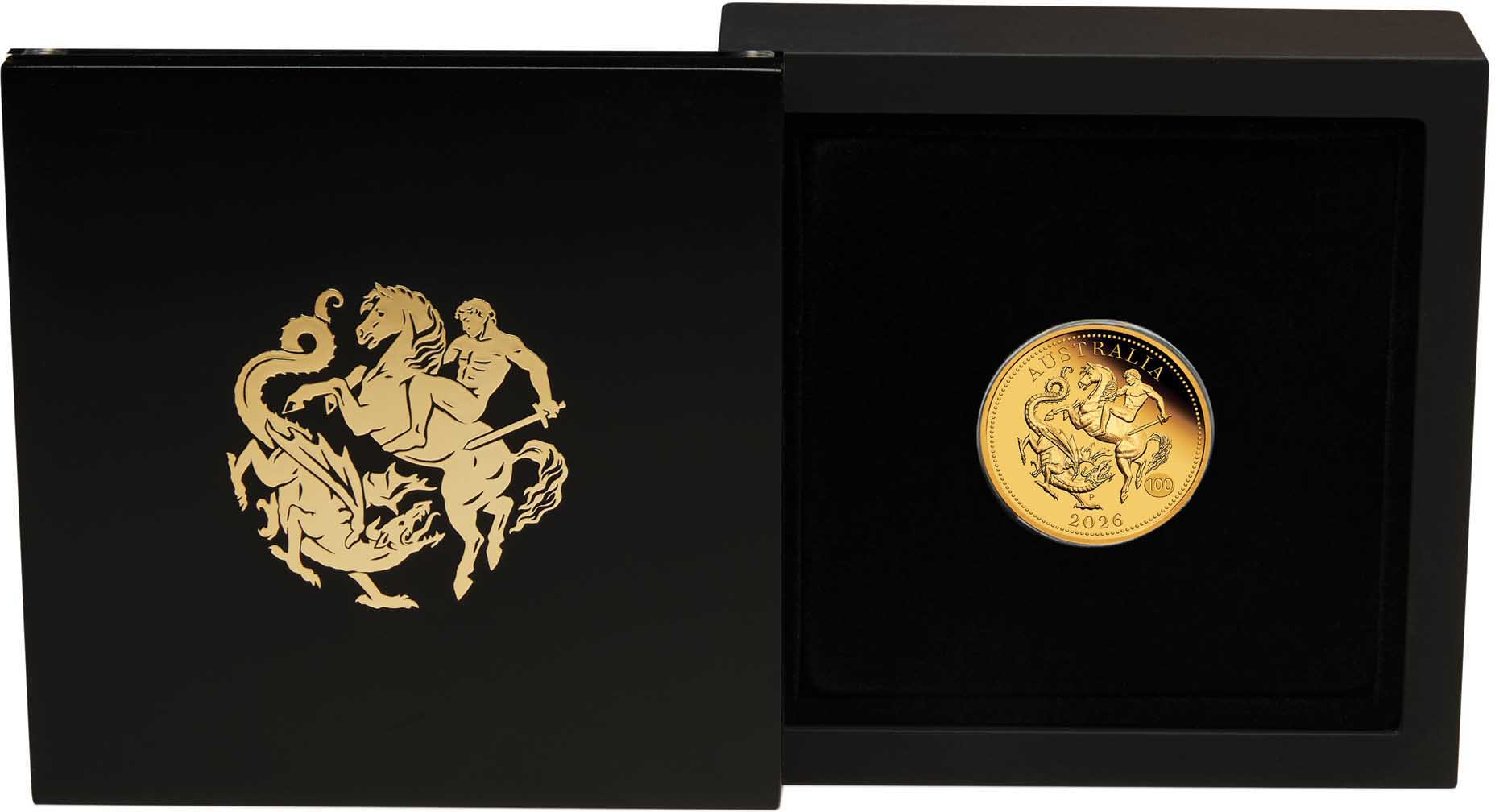 TRIM Australia Sovereign (Full) 2026 Gold Proof Coin In Case HR