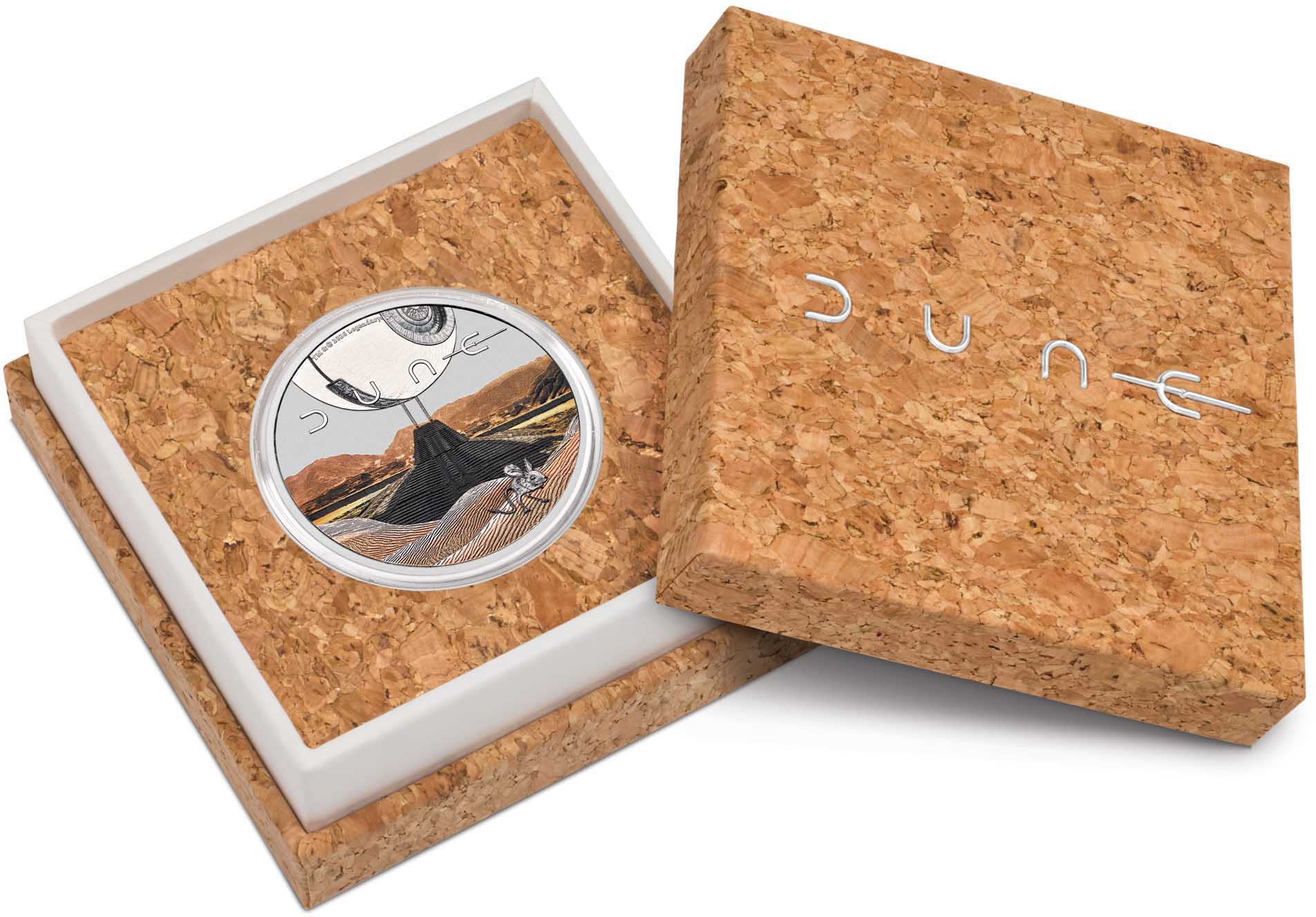 06 Dune 2026 1oz Silver Bullion Coin in case HR cropped