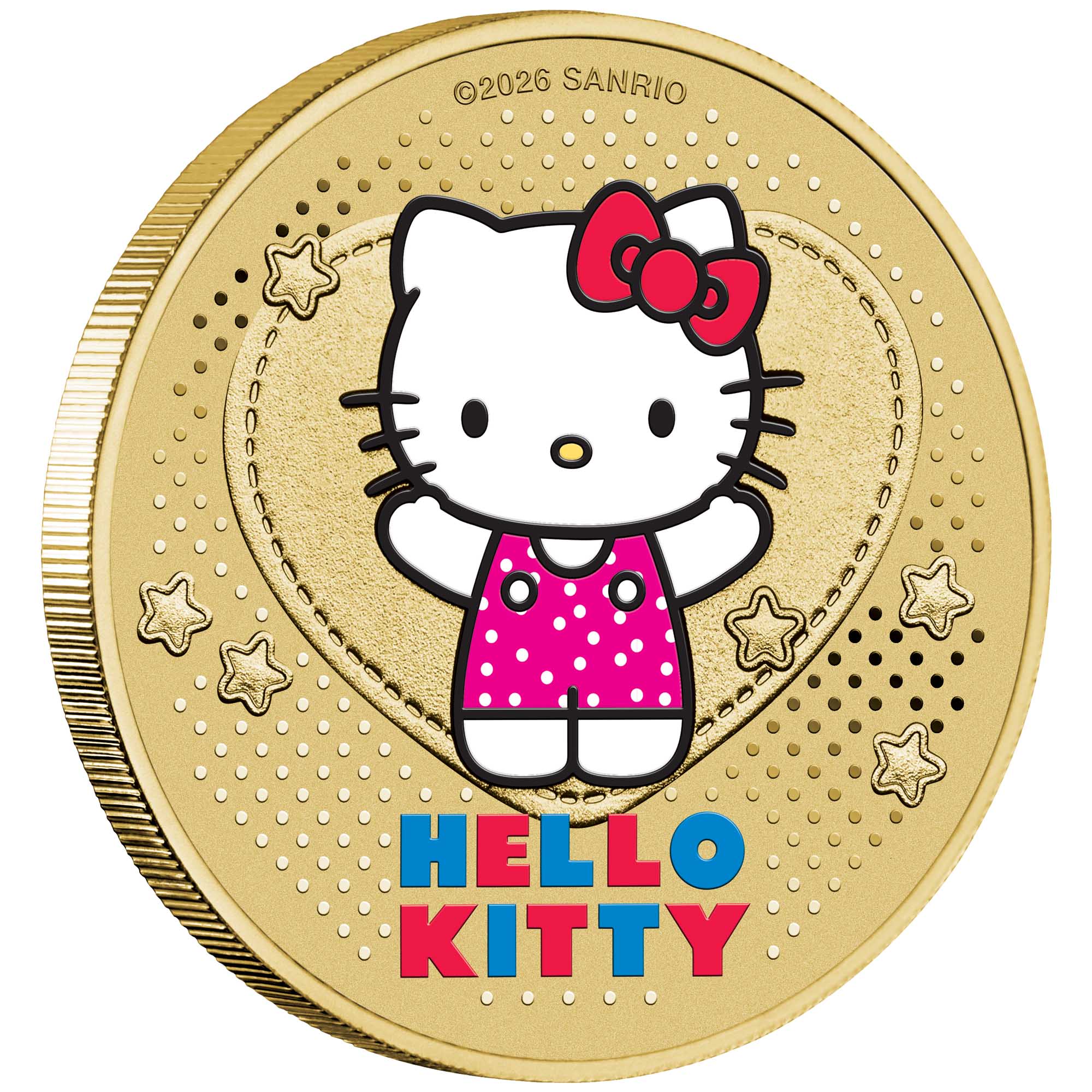 Hello Kitty 2026 Stamp and Coin Cover