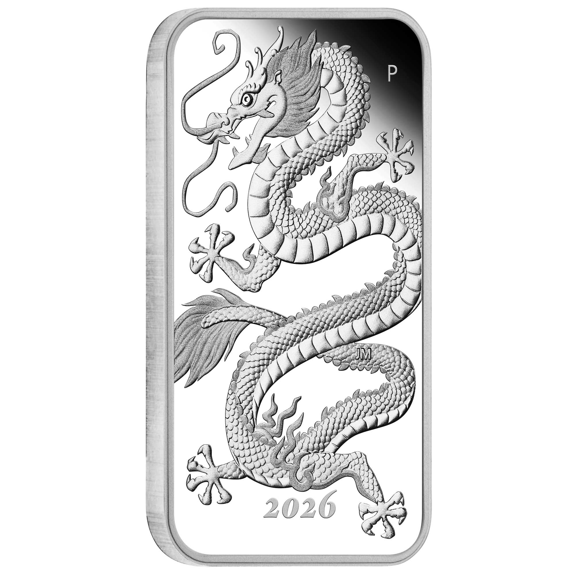 Dragon 2026 1oz Silver Proof Rectangular Coin