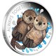 01 always together otter 2019 1 2oz silver proof OnEdge