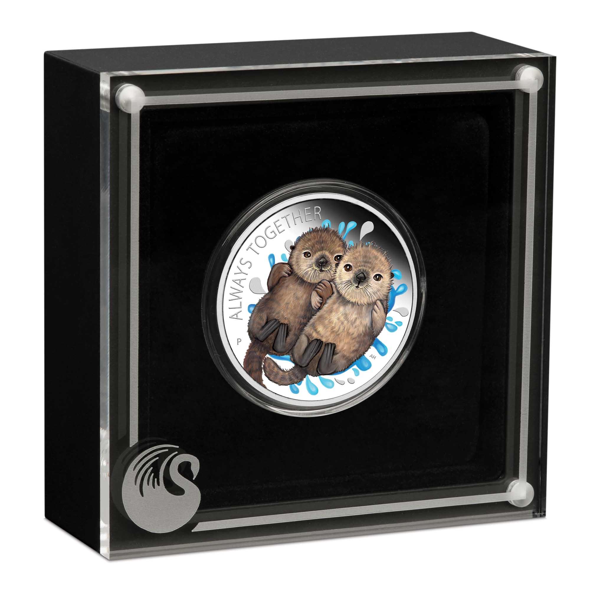 04 always together otter 2019 1 2oz silver proof InCase