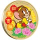 01 tom and jerry 2020 stamp and coin cover 2019 base metal OnEdge