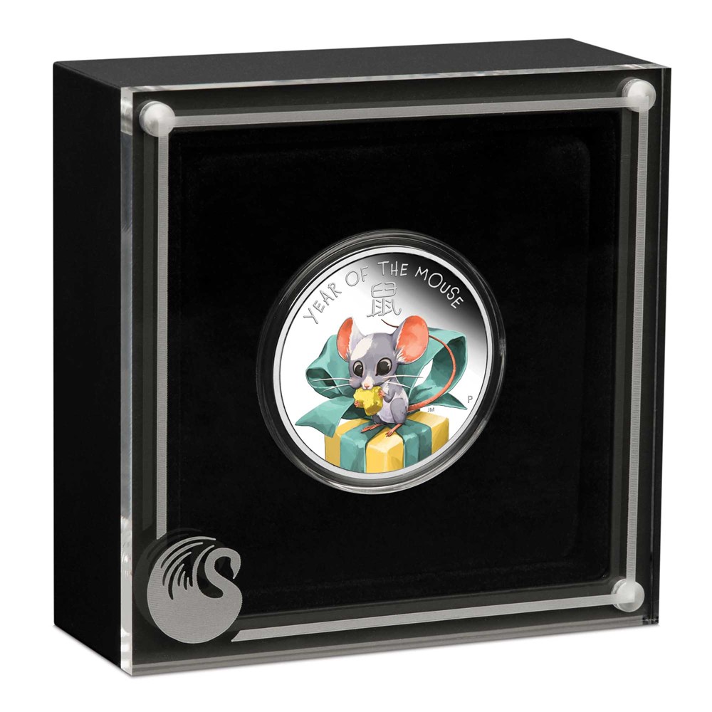 04 baby mouse 2019 1 2oz silver proof InCase