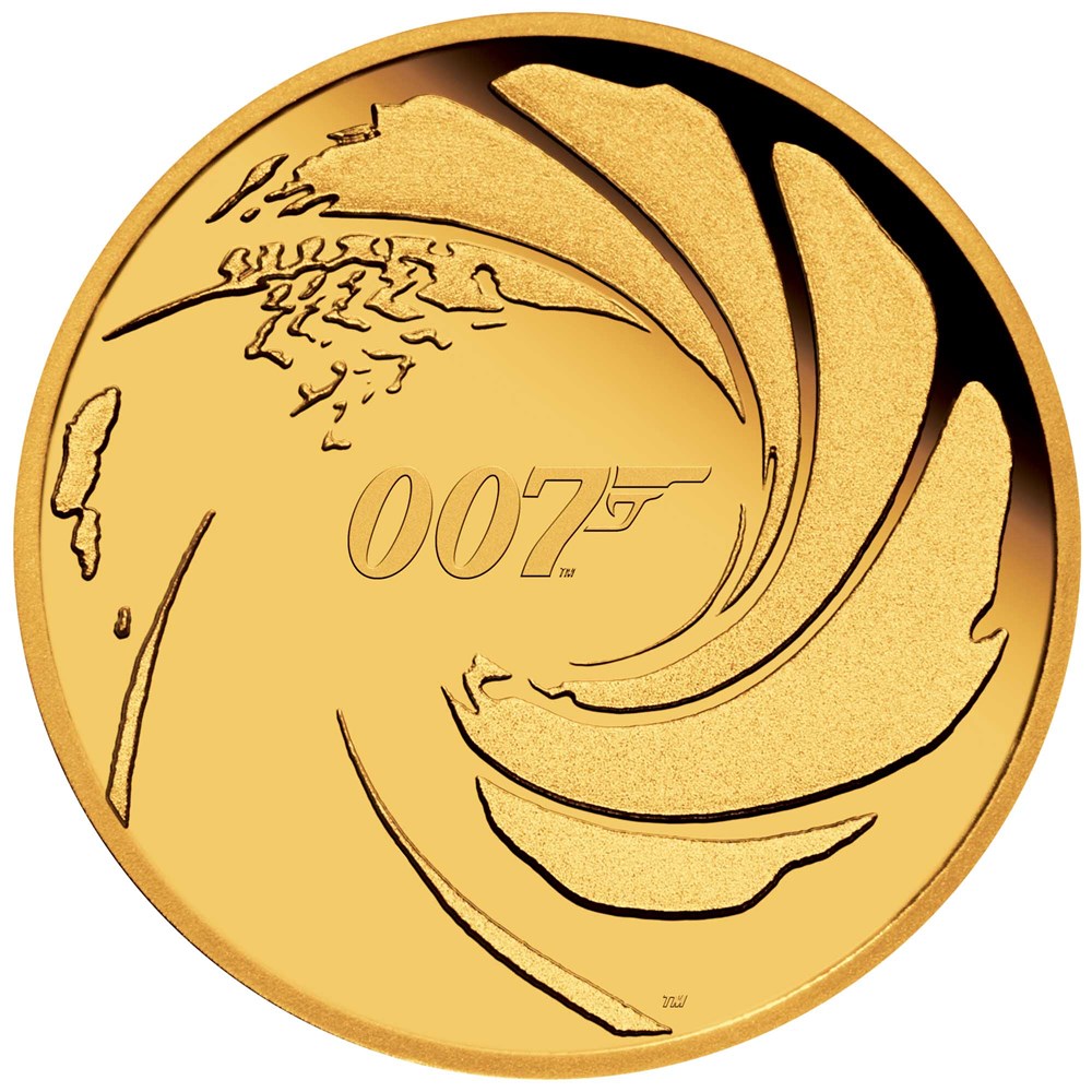 02 007 james bond 2020 1 4oz gold proof StraightOn
