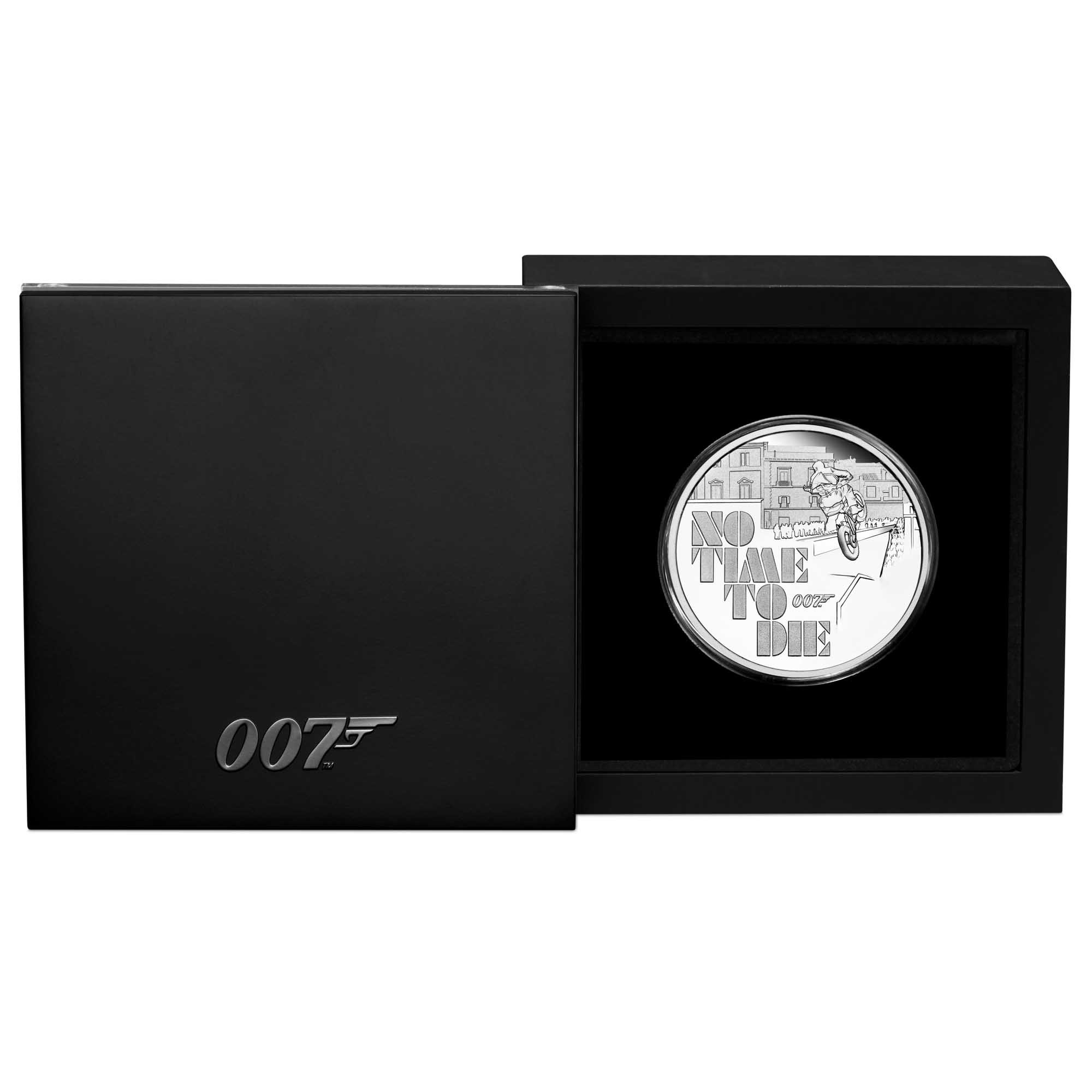 04 james bond no time to die 2020 1oz silver proof InCase