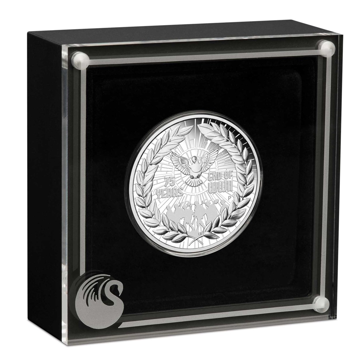03 end of wwii 75th anniversary 2020 1oz silver proof InCase