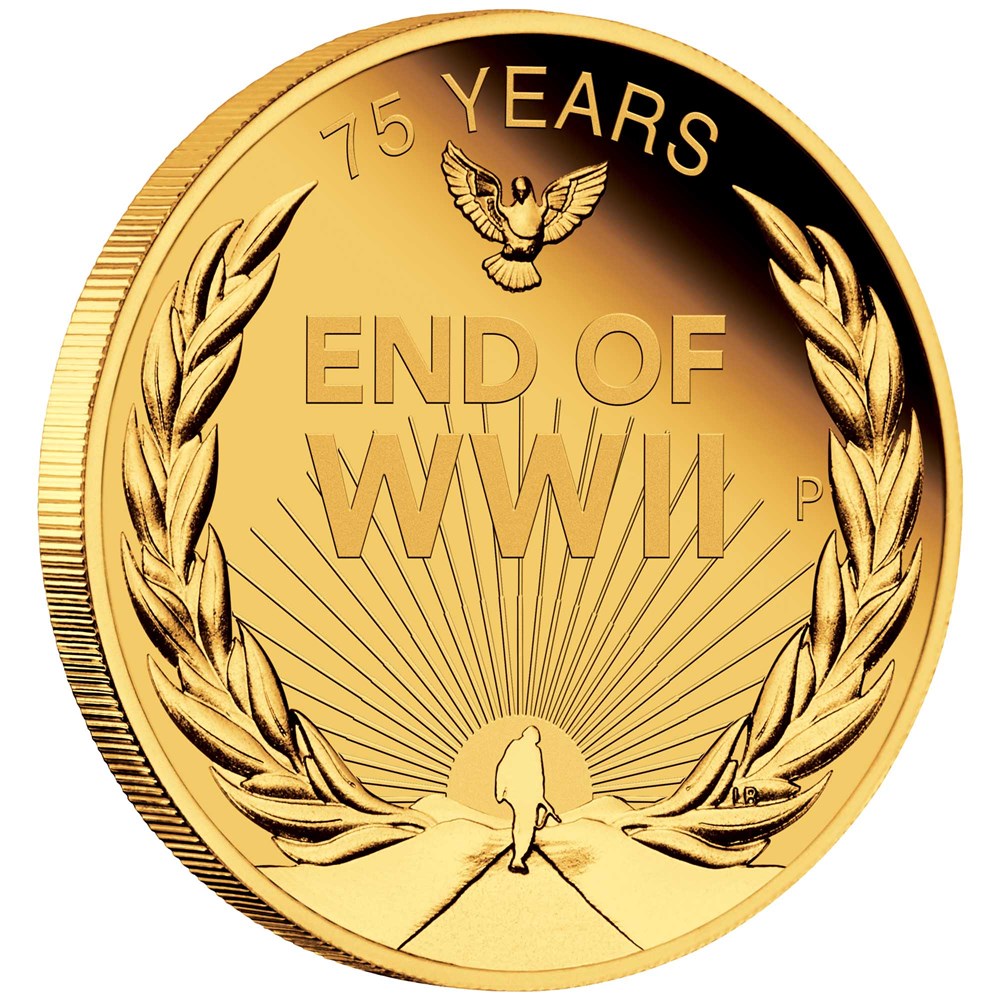 01 end of wwii 75th anniversary 2020 1 4oz gold proof OnEdge