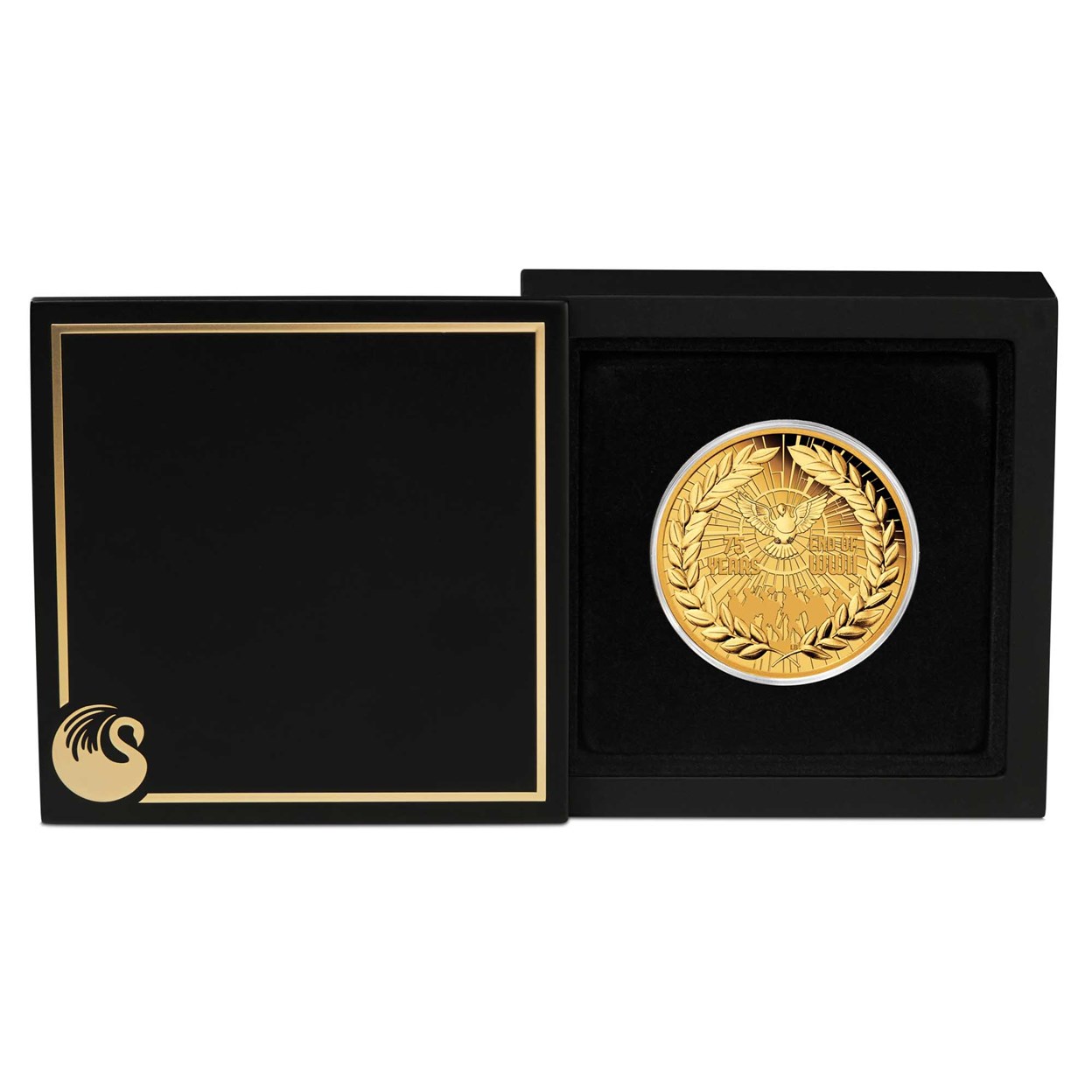 04 end of wwii 75th anniversary 2020 2oz gold proof InCase