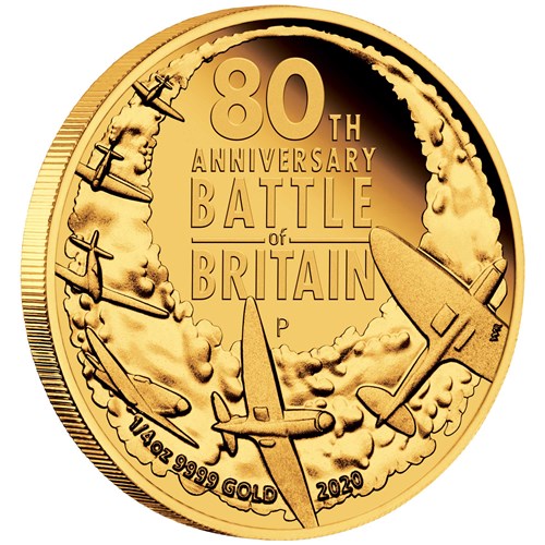 01 80th anniversary of the battle of britain 2020 1 4oz gold proof OnEdge