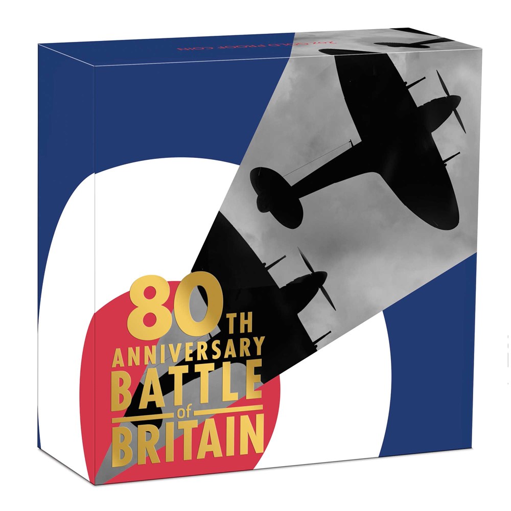 05 80th anniversary of the battle of britain 2020 2oz gold proof InShipper